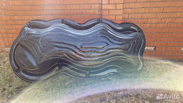 Пруд из пластика