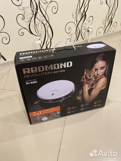 Робот пылесос redmond rv r450
