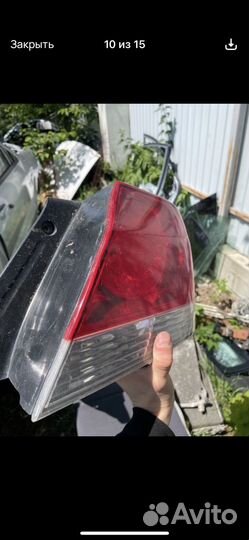 Фонарь задний правый mitsubishi lancer 9