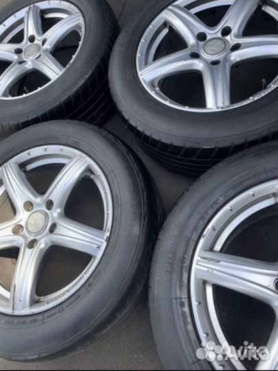 R17 Dunlop SP Sport Maxx 225/60, PCD 5x120 DIA 72.6