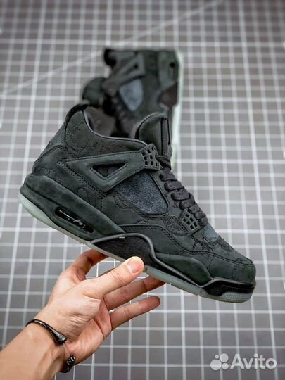 Nike Air Jordan 4 Kaws Black