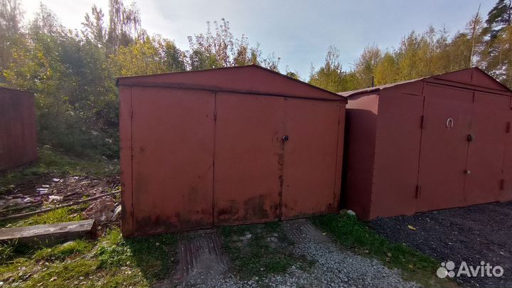 Гараж металлический разборный бу