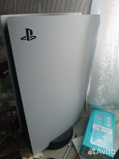 Sony playstation 5 ps5 с дисководом 2 джойстика бу