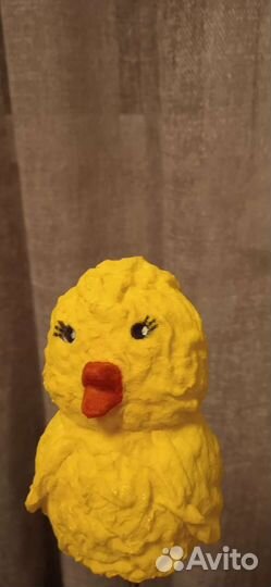 Ёлочная игрушка из ваты