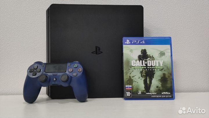 Sony PS4 Slim + 76 игр