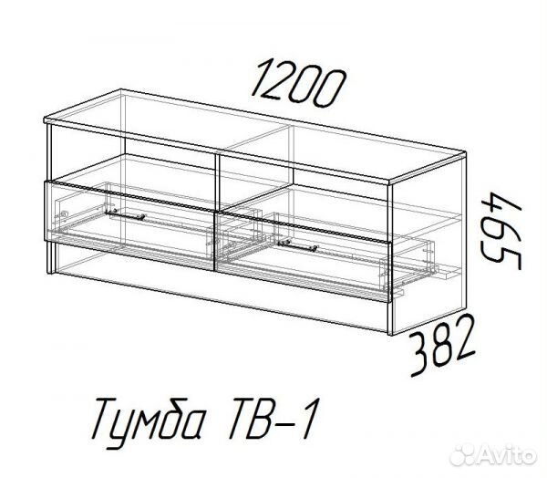 Тумба TV1