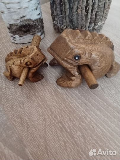 Лягушка и лягушонок, винтаж