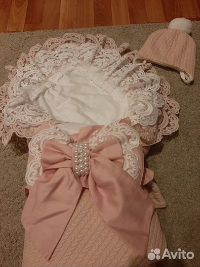 Конверт на выписку для девочки