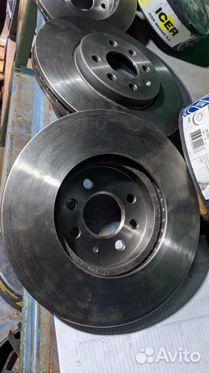 Тормозные диски передние 2 шт opel astra H