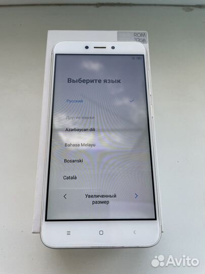 Xiaomi Redmi 4X, 3/32 ГБ