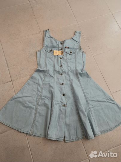 Джинсовый сарафан