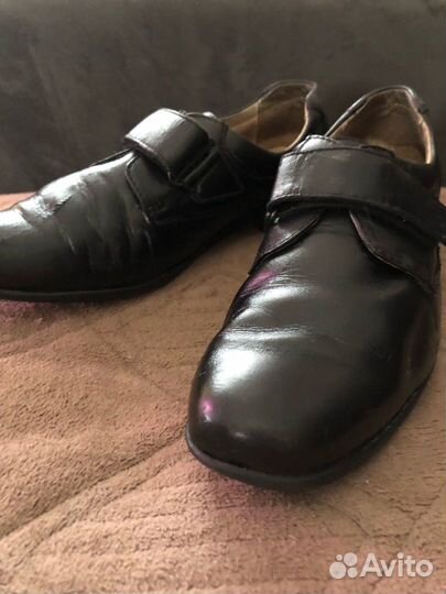 Туфли для мальчика 39(маломерят) размер