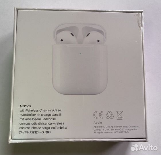 Беспроводные наушники apple airpods 1
