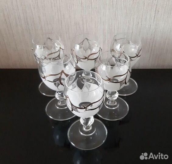 Рюмки из Чешского стекла (Bohemia)