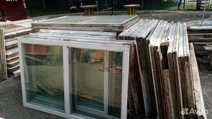 Оконные рамы бу