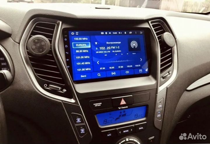 Магнитола Android Hyundai Santa Fe 3