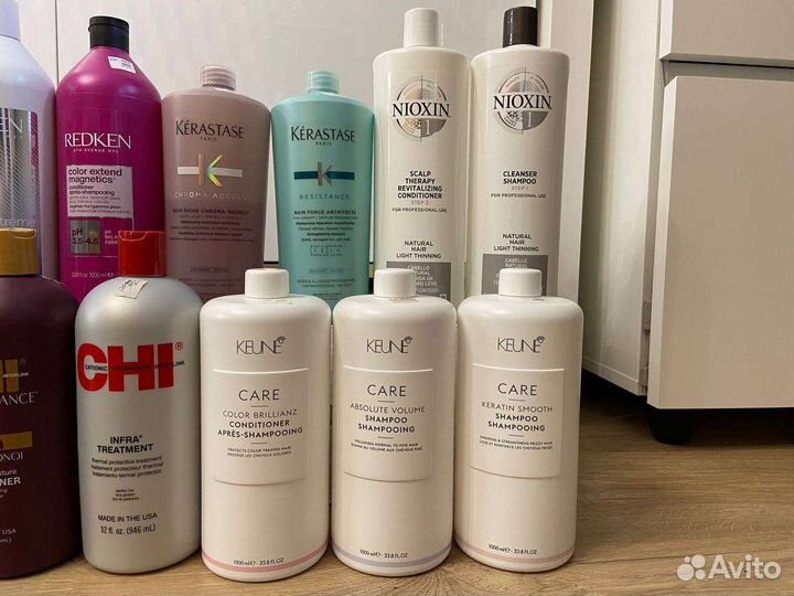 Остатки Шампуня в родных флаконах