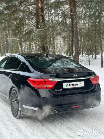 Kia Quoris 3.8 AT, 2013, 222 000 км