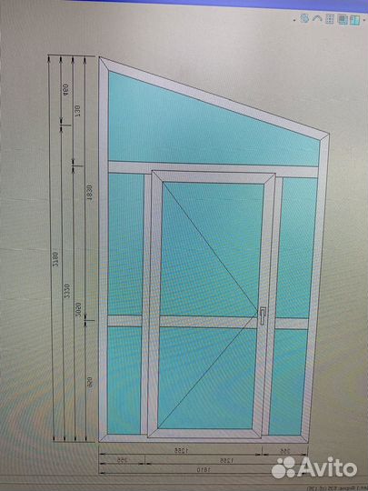 Входная группа пвх