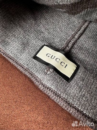 Шапка и шарф gucci