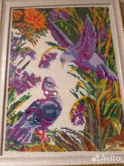Картины вышитые крестом