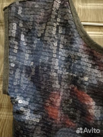 Топ с пайетками