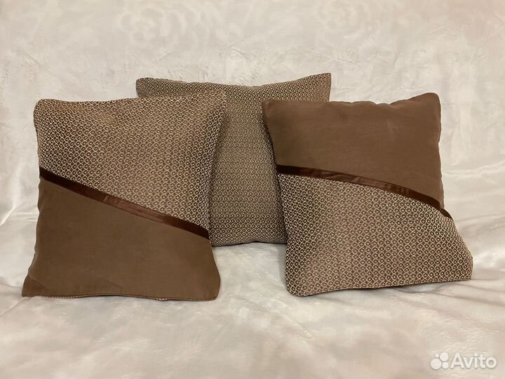 Декоративные подушки, комплект из 3 штук