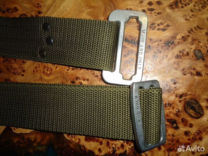 Ремень тактический с пряжкой Mass & Only