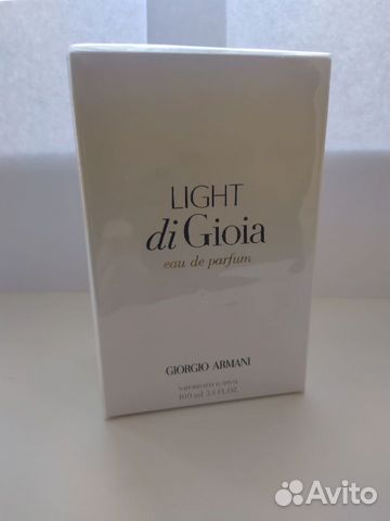Light di Gioia, Giorgio Armani EDP 100 мл