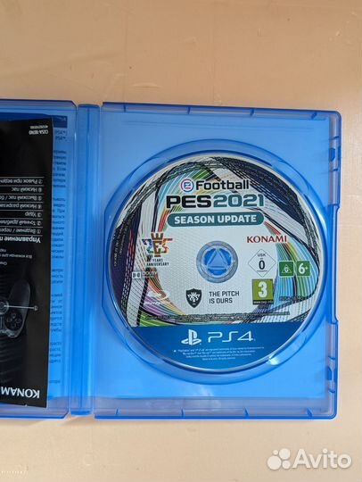 Игра для приставки ps4 PES 2021