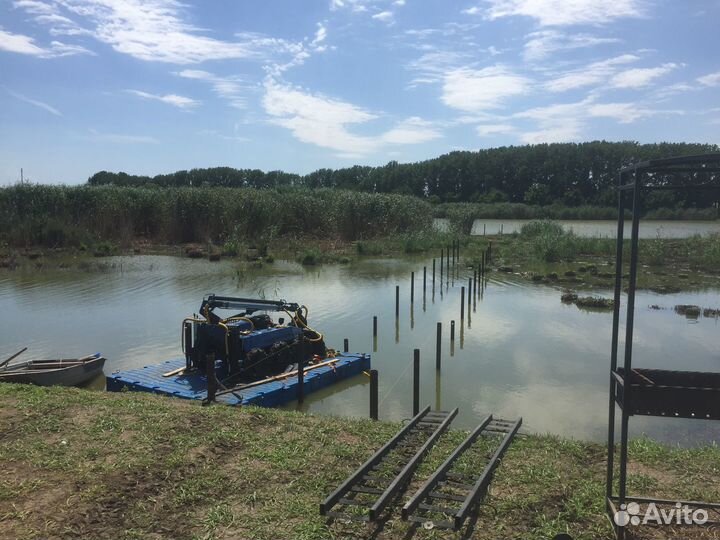 Сваи для фундамента с установкой