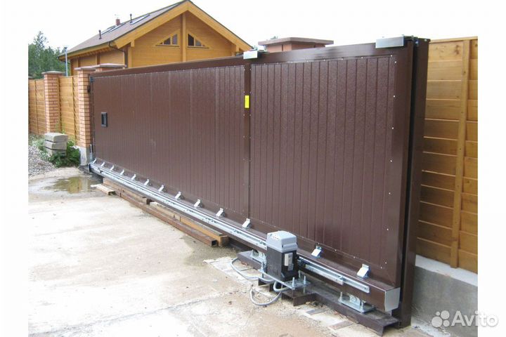 Автоматические откатные ворота от производителя