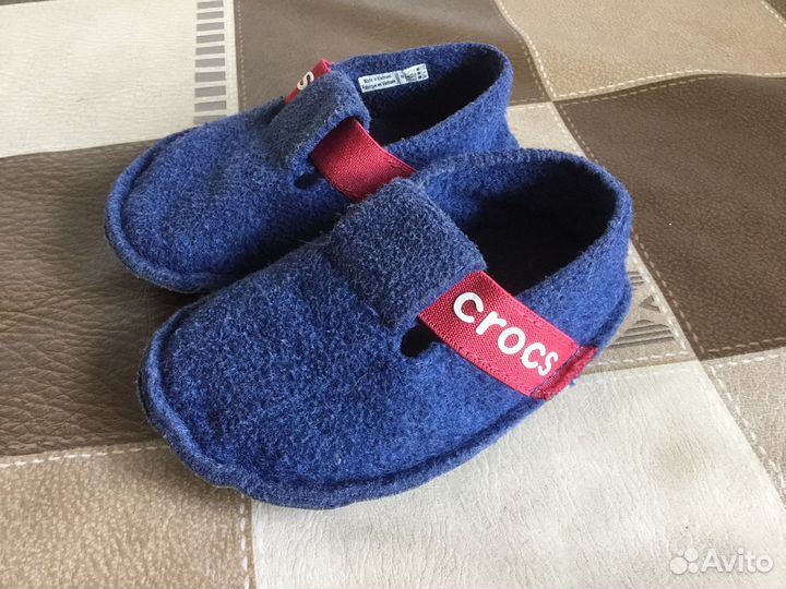Crocs c6 тапочки войлок