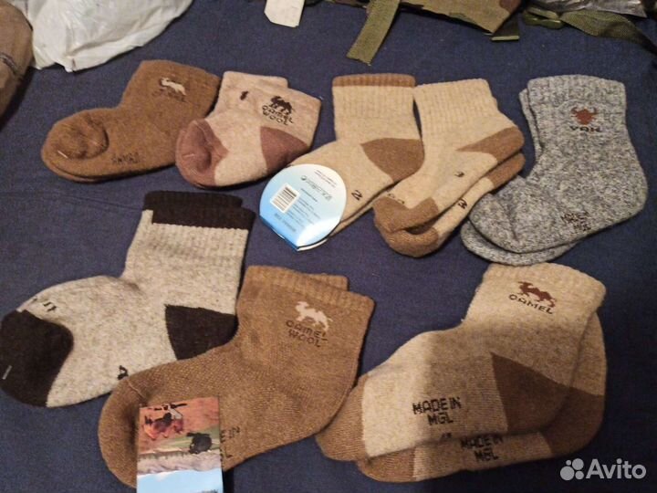 Носки детские верблюжей шерсти