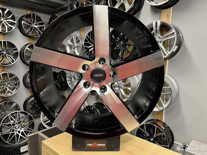 Диски R19 Vissol V-080 Volksvaen Polo Skoda Rapid