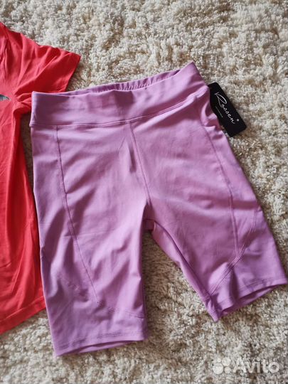 Велосипедки женские розовые