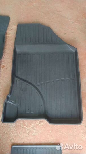 Автомобильные коврики резиновые лада веста