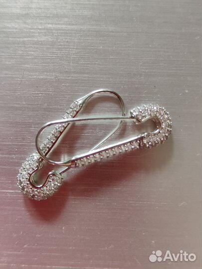 Серьги булавки Poison Drор оригинал