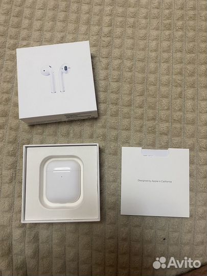 Наушники apple airpods 2