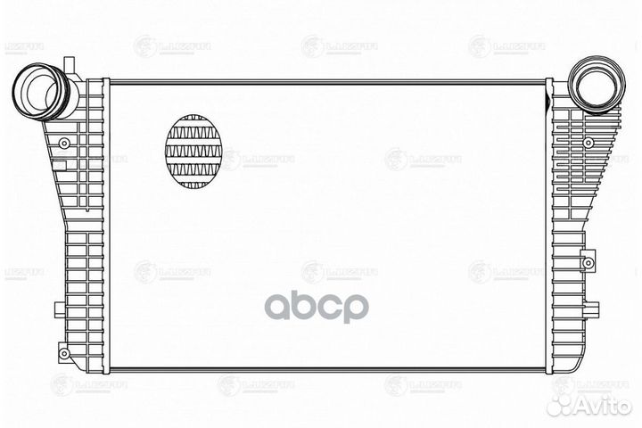 Интеркулер для а/м VW Tiguan (08) lric18N5 LRI