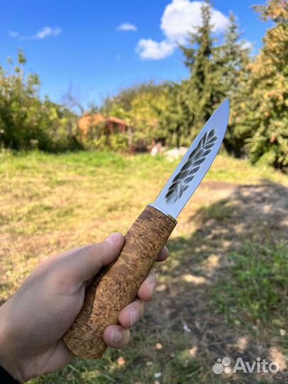 Нож якутский охотничий