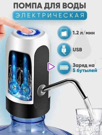 Помпа для воды электрическая