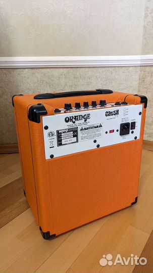 Басовый комбоусилитель orange crush 25bx