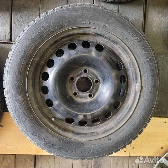 Колеса зимние Nokian Nordman 7 205/55 R16