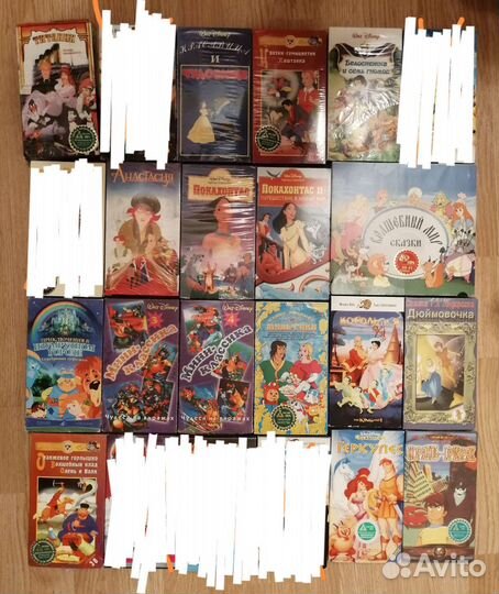 Лицензионные Видеокассеты VHS