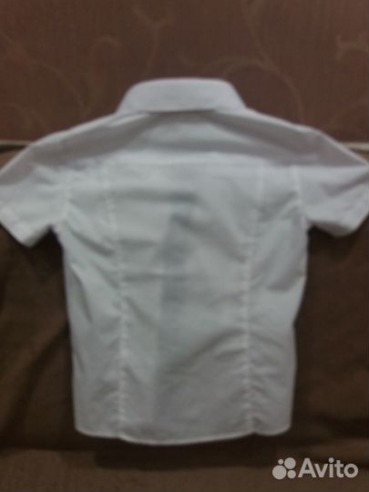 Рубашка белая для мальчика