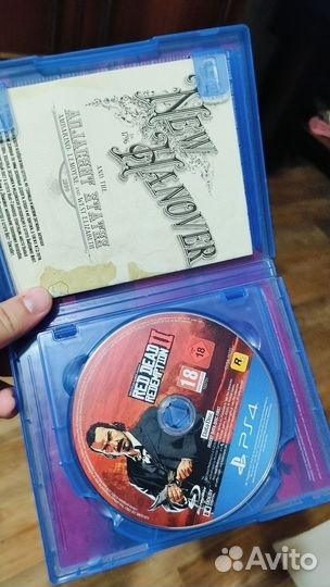 Red dead redemption 2 ps4 диск