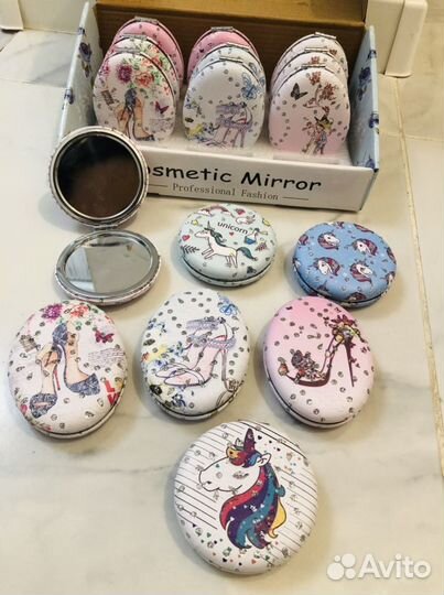 Зеркальце карманное, новое