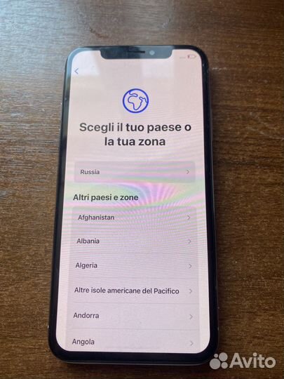 iPhone x на запчасти