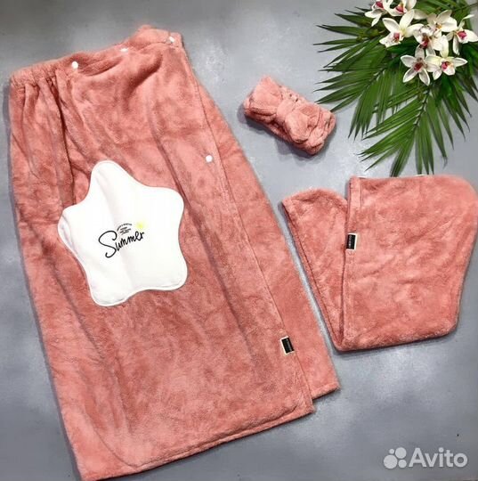 Банный набор полотенце